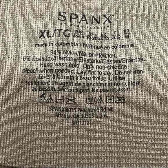 Spanx Look at Me Now Camo Print Seamless Cropped Leggings XL - Picture 5 of 5